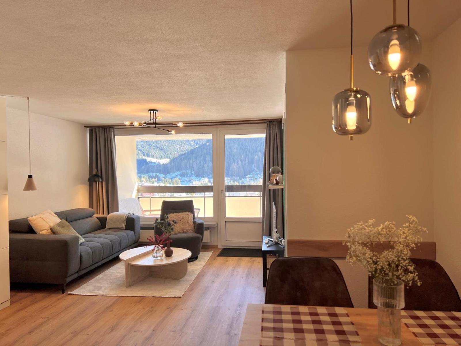 New Renovated Apartment In Center Of Davos Esterno foto